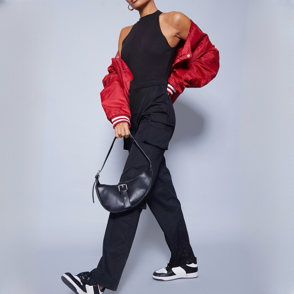 NWT Pretty Little Thing Cargo Women's Jumpsuit